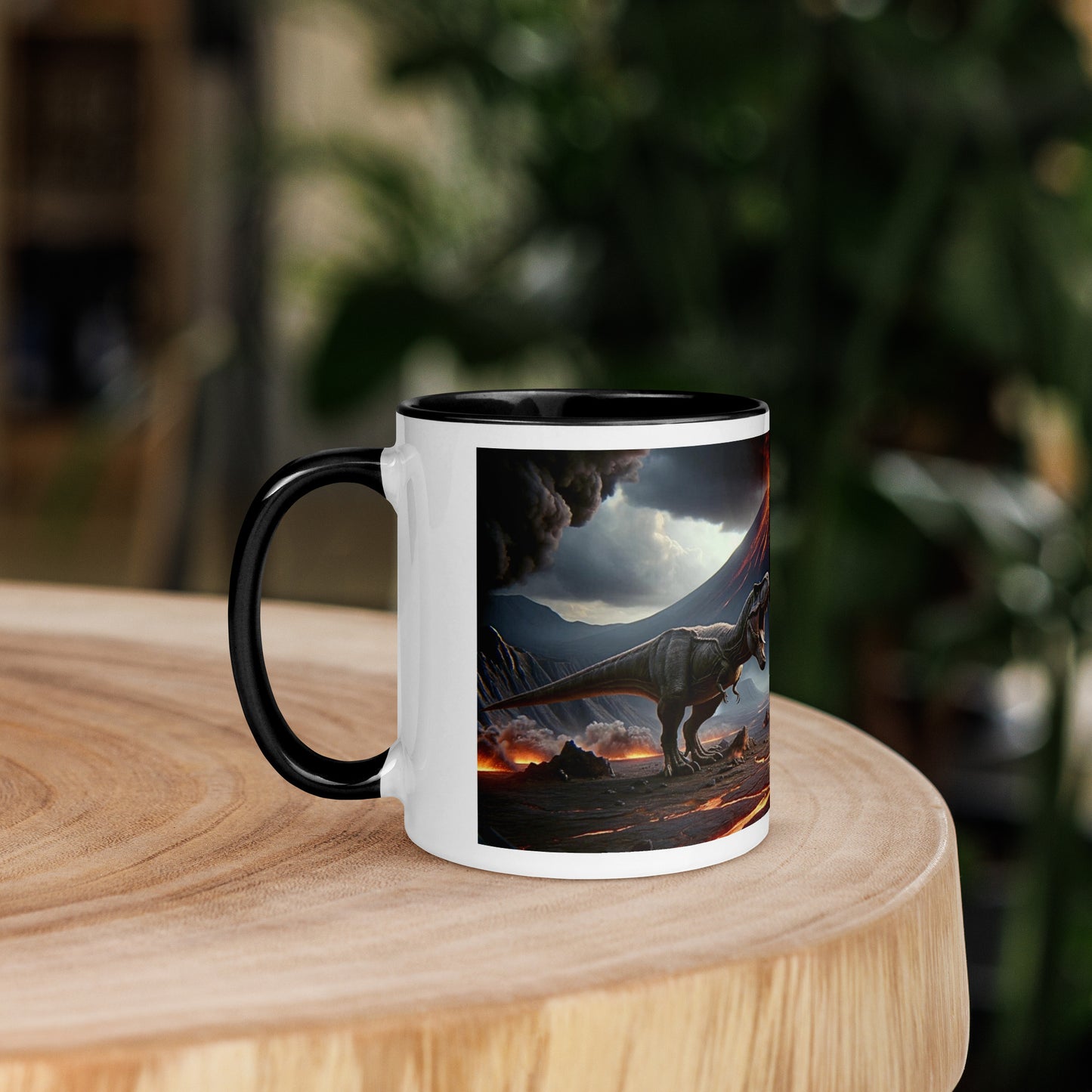Mug with Color Inside | Prehistoric Fury