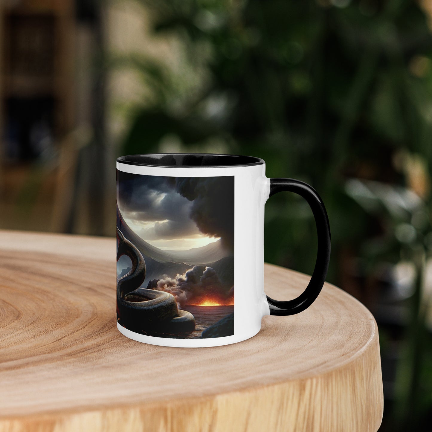 Mug with Color Inside | Prehistoric Fury