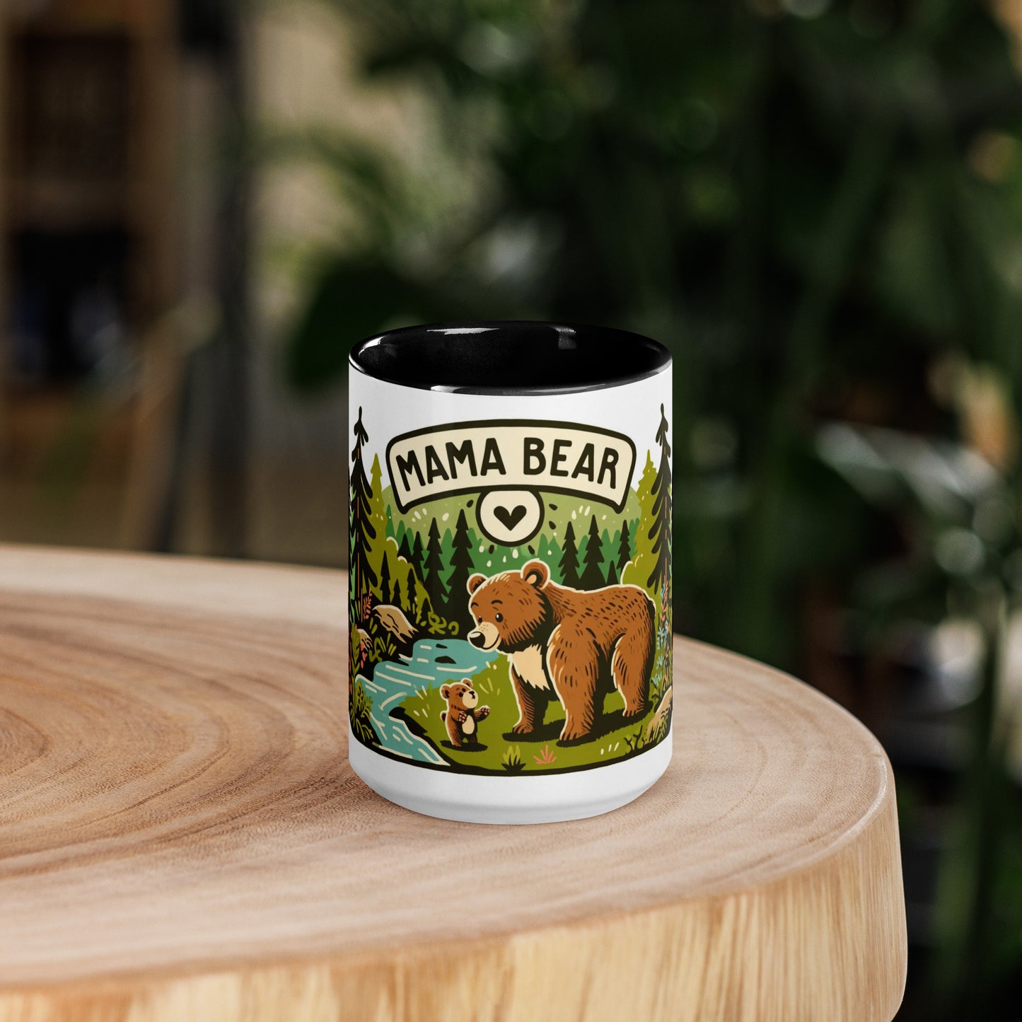 Mug with Color Inside | Mama Bear