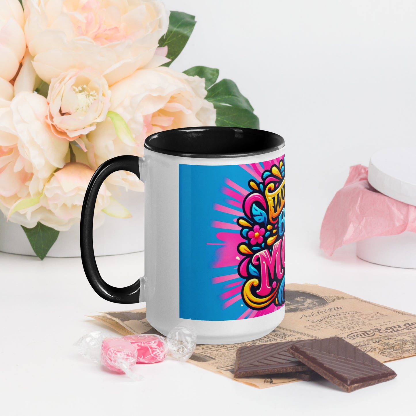 Mug with Color Inside | World's Best Mom