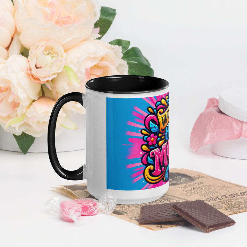 Mug with Color Inside | World's Best Mom
