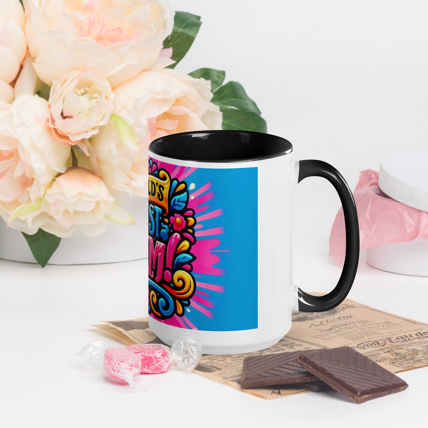 Mug with Color Inside | World's Best Mom