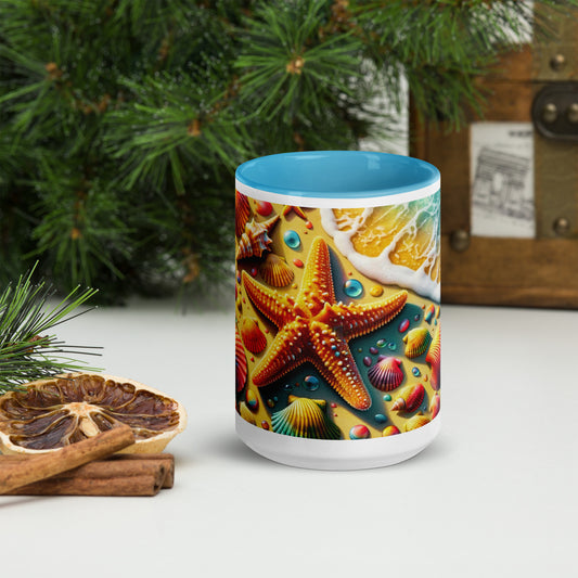 Mug with Color Inside | Seaside Serenity