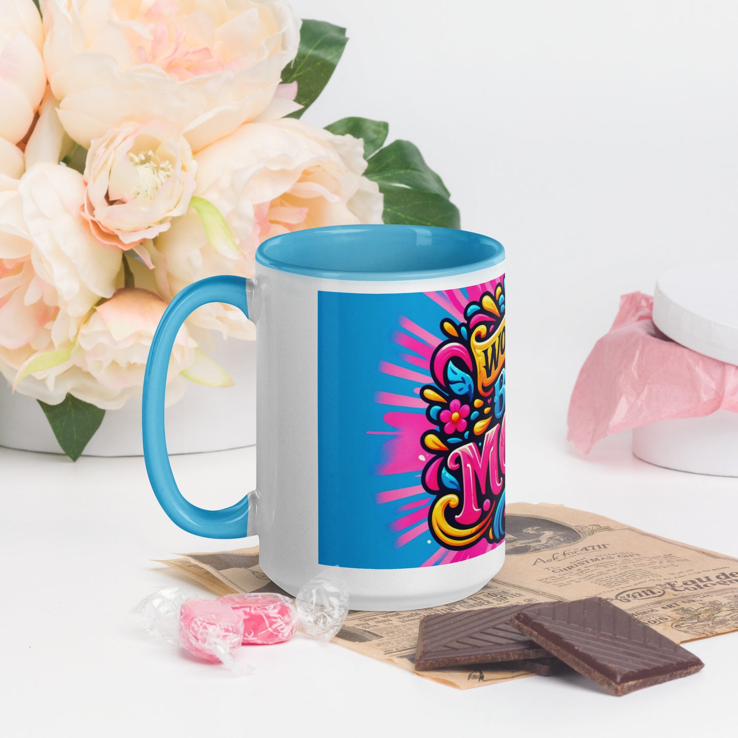 Mug with Color Inside | World's Best Mom