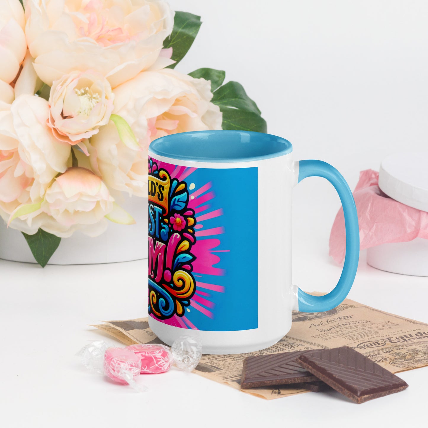 Mug with Color Inside | World's Best Mom