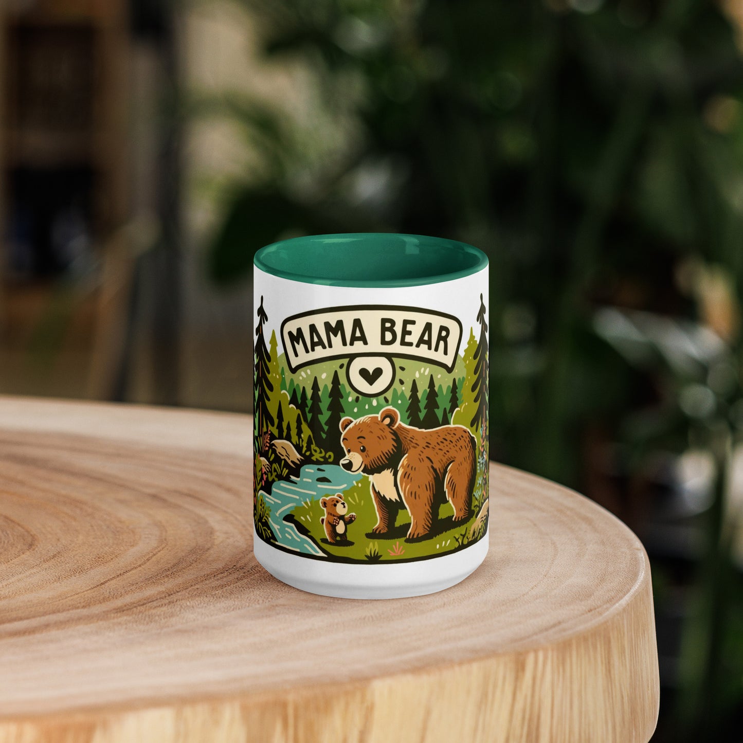 Mug with Color Inside | Mama Bear