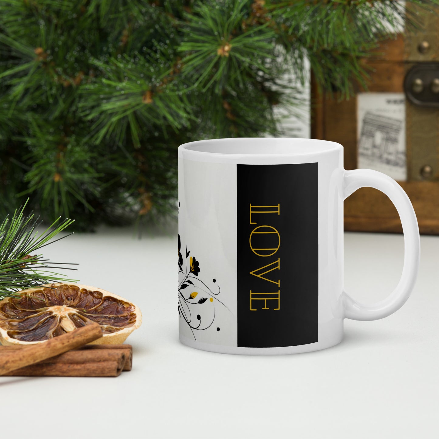 Peace Daisy Love Mug