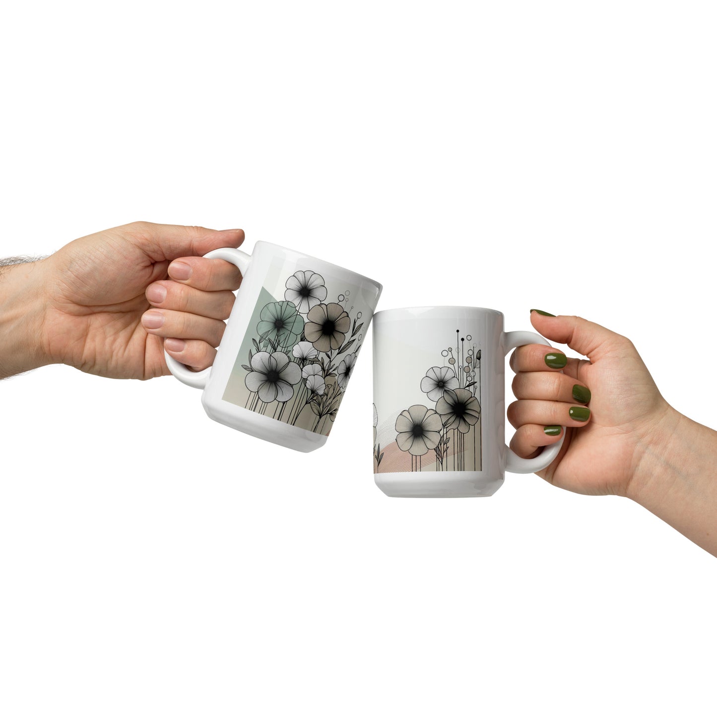 Lovely Flowers mug