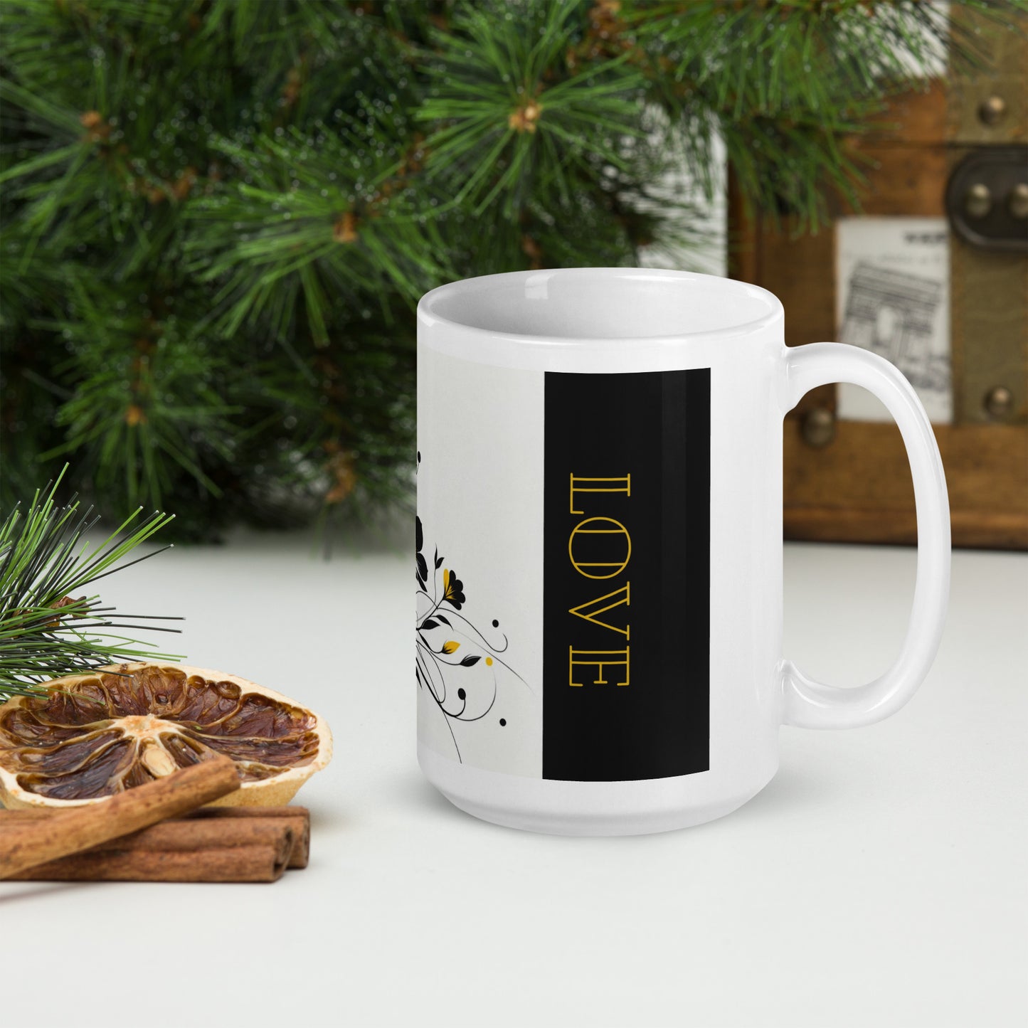 Peace Daisy Love Mug
